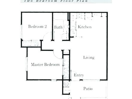 440x330 Simple Floor Plan With Dimensions Simple House Floor Plans Simple