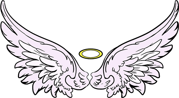 613x337 Crown Clipart Angel
