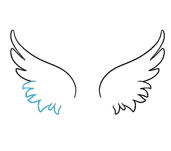 678x600 Simple Wing Clipart Simple Wings Clipart