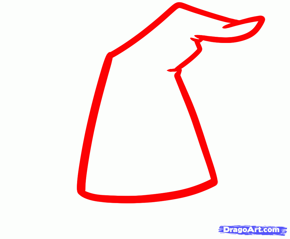 993x818 How To Draw A Witch Hat, Step