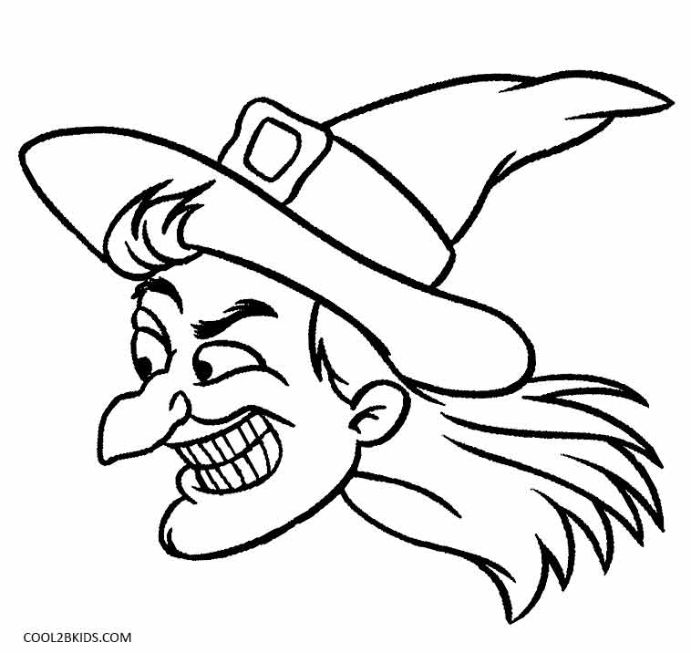 758x716 Witch Coloring Pages Printable Witch Coloring Pages For Kids
