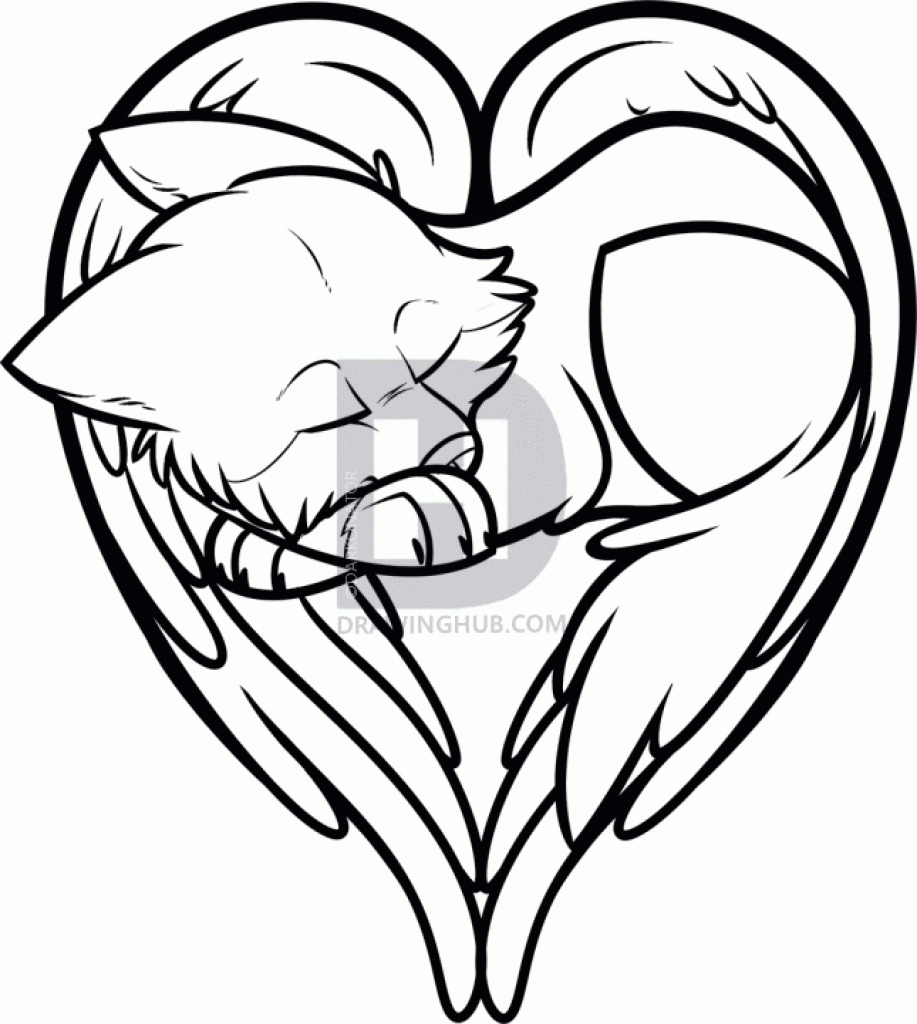 917x1024 Cute And Easy Wolf Drawings Howling Pencil Realistic Couple Anime