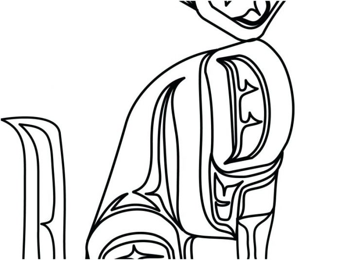 728x536 Coloring Pages For Kids Adults Easy Printable Simple Wolves