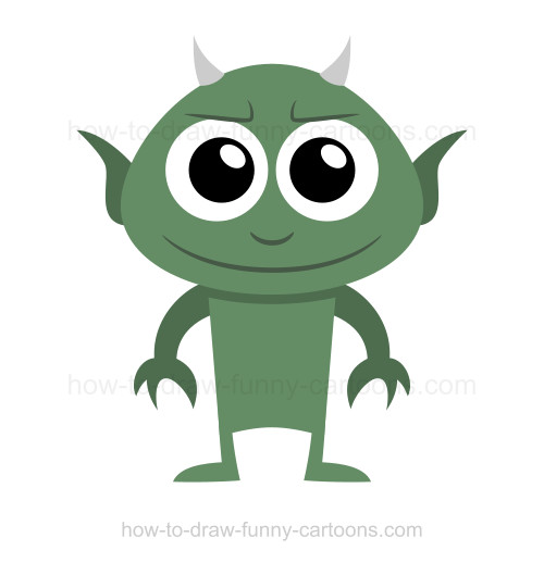 500x518 How To Draw A Demon