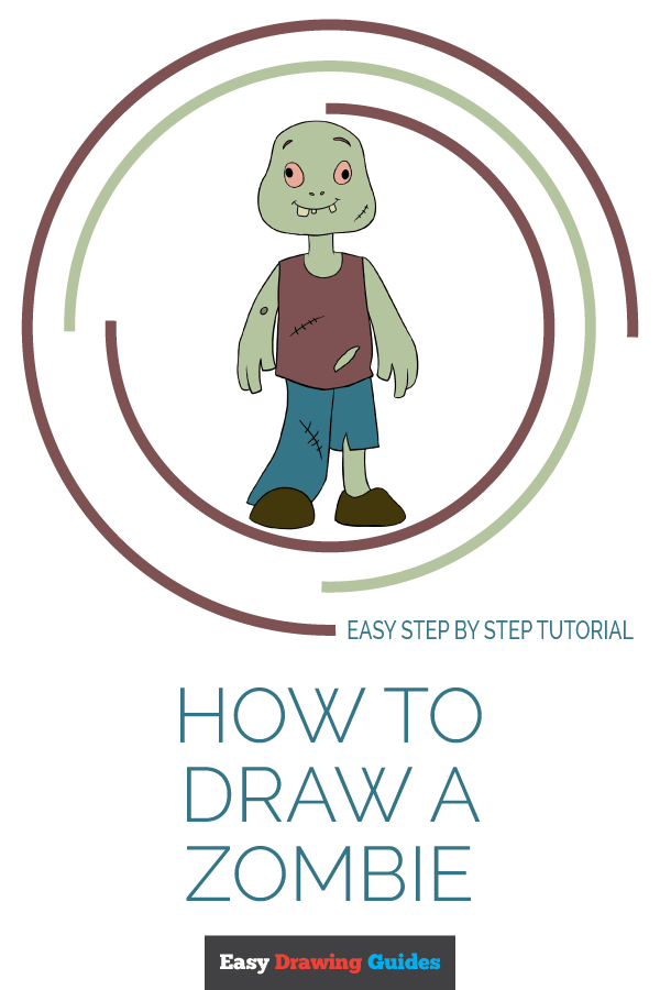 600x900 How To Draw A Zombie