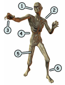 250x326 How To Draw Zombies