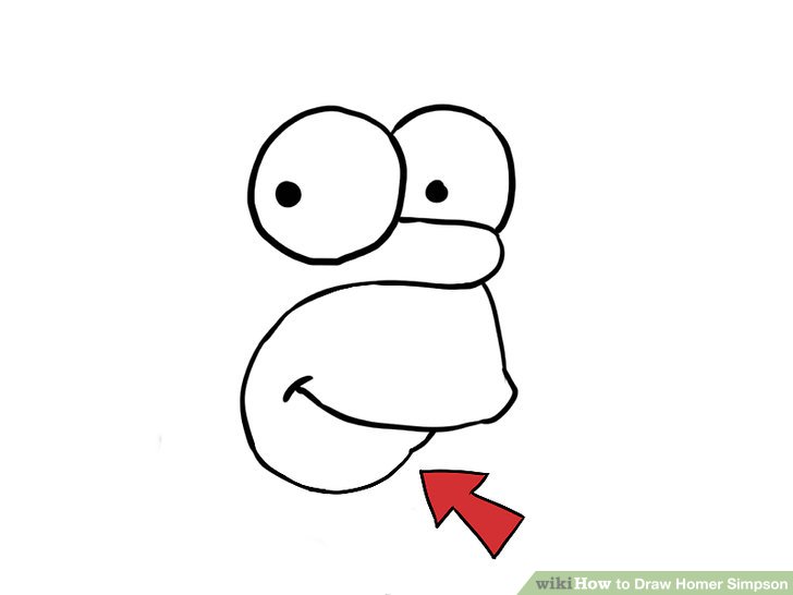 728x546 How To Draw Homer Simpson
