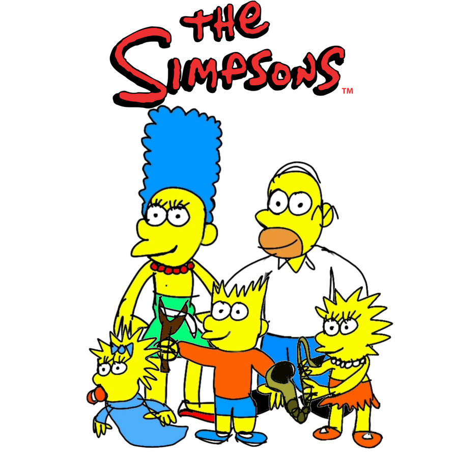 894x894 My Simpsons Drawings Download