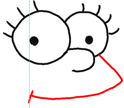 409x356 step how to draw marge simpson with drawing lessons