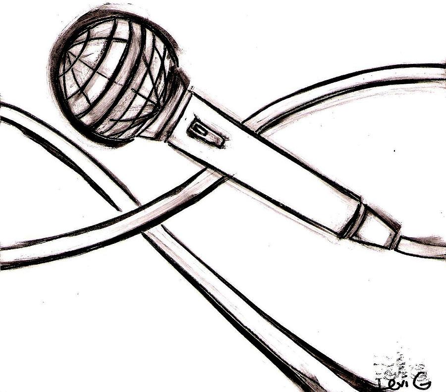 900x791 Singer Drawing Microphone For Free Download