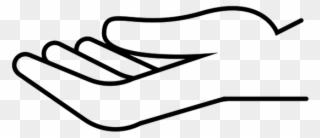 320x138 This Icon Represents A Single Hand Reaching Out, Asking