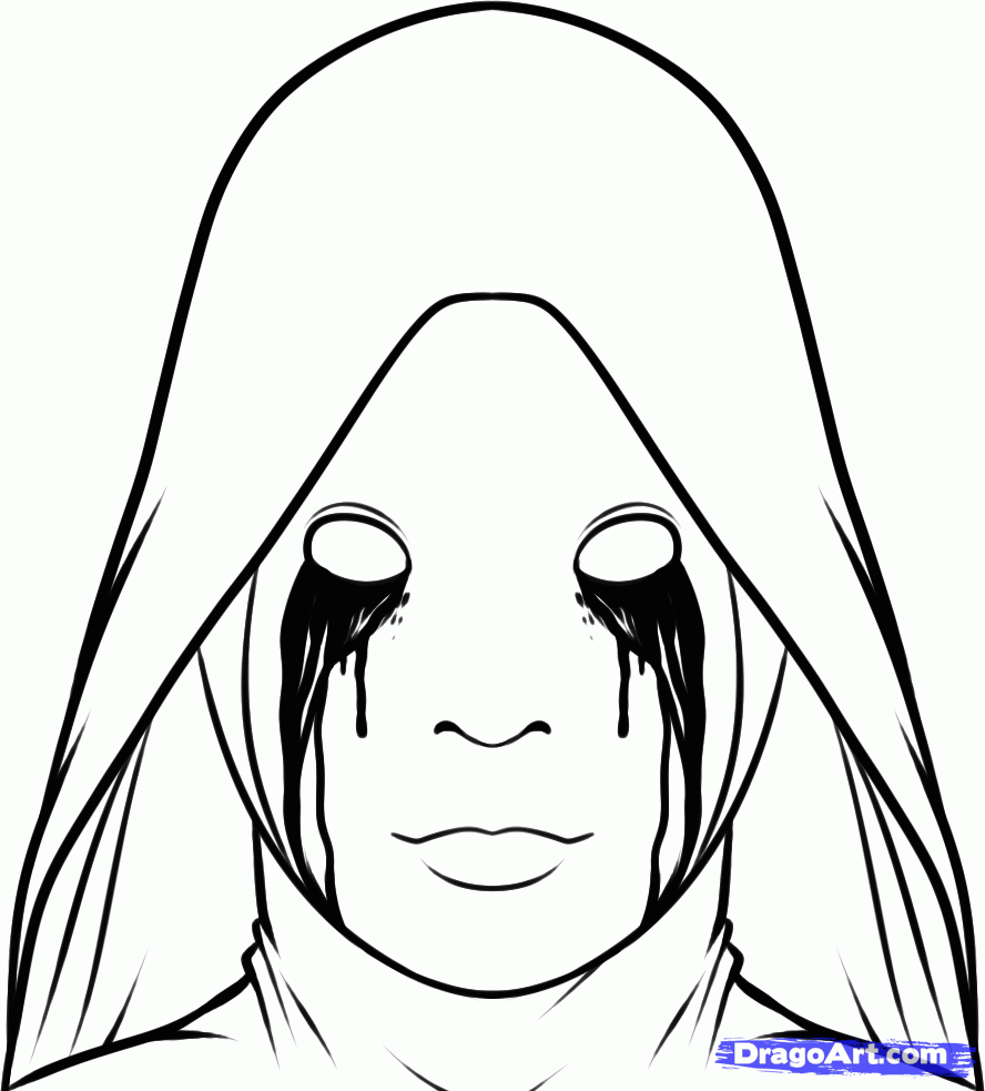 888x983 how to draw american horror story, american horror story, sister