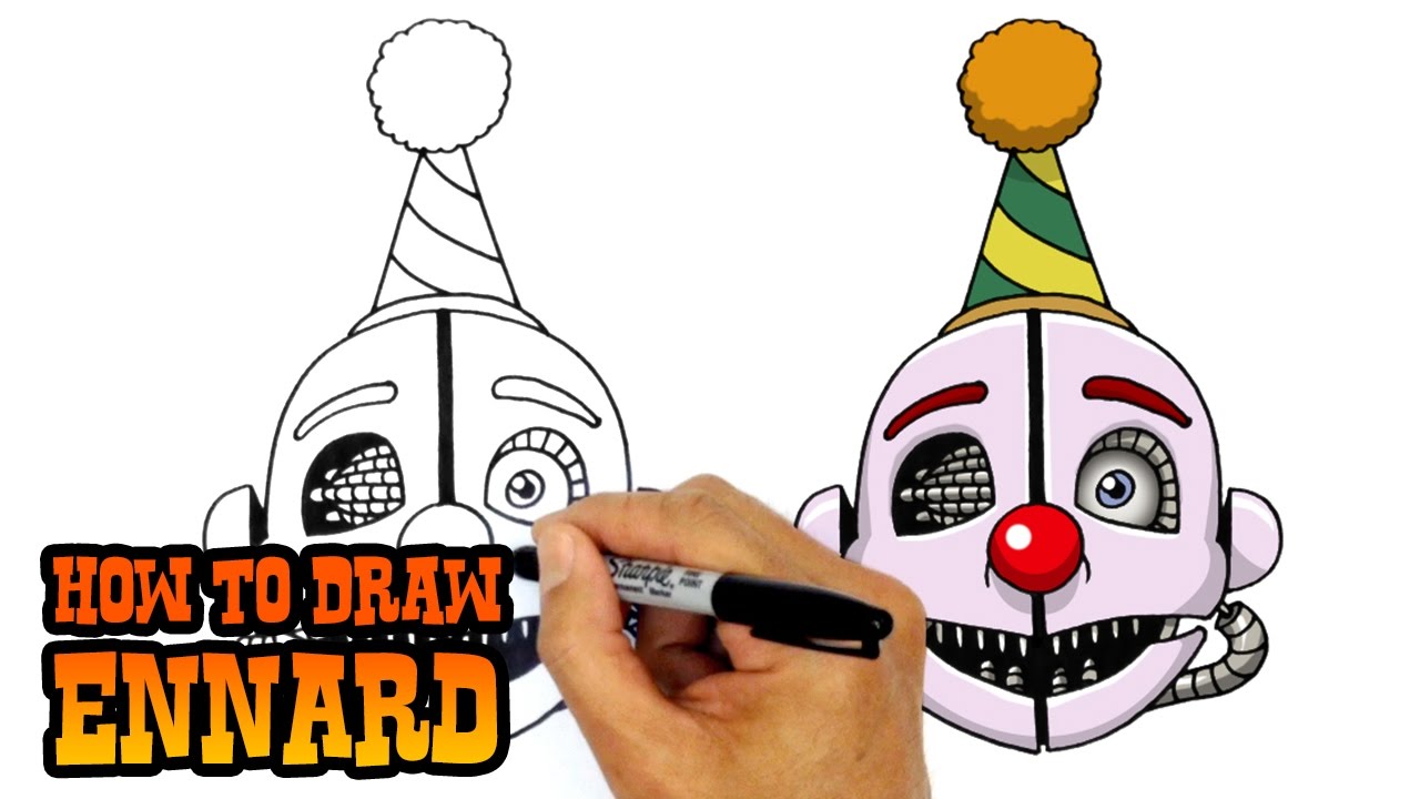 1280x720 How To Draw Ennard Fnaf Sister Location