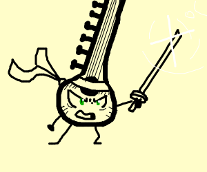 300x250 Ninja Guitar