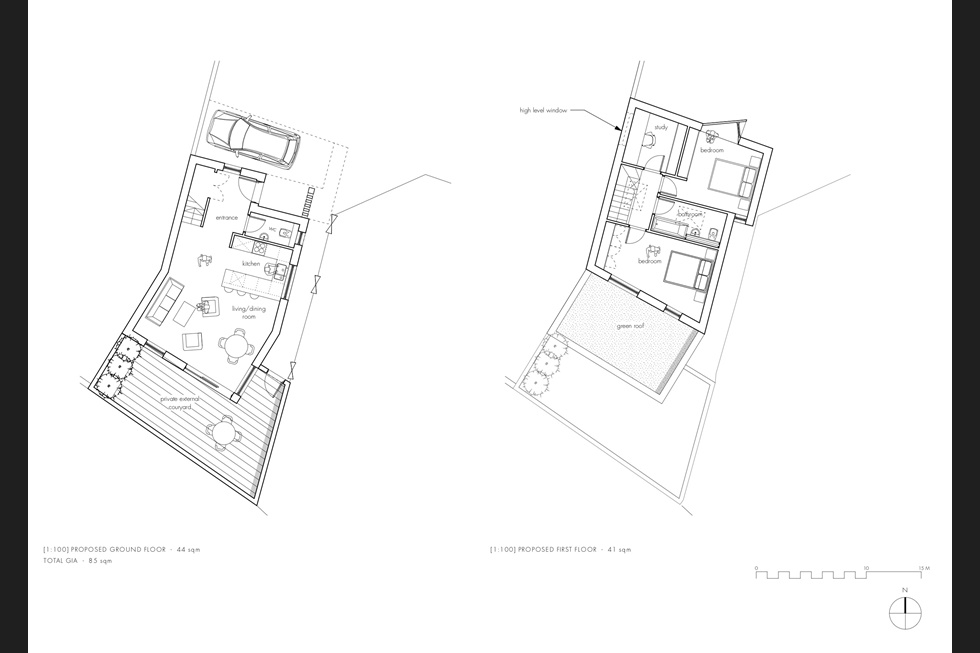 980x653 Pad Studio Submits Plans For House On North London Backland Site