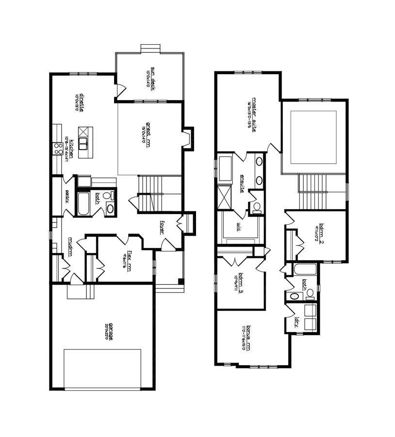 814x900 Floor Plan Web Sf Gabrielle Ii