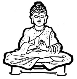260x266 Download Sitting Clipart Buddha Buddhism Meditation,gold,temple