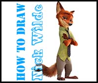 200x170 How To Draw Cartoon Foxes Realistic Foxes Drawing Tutorials