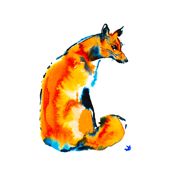 600x600 Sitting Fox Portable Battery Charger For Sale