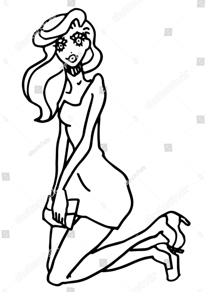 707x1000 The Sitting Girl Ez Canvas