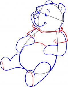 237x302 How To Draw How To Draw Pooh Bear