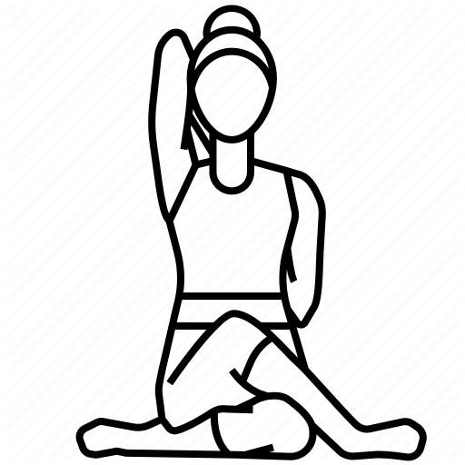 512x512 Cow, Face, Pose, Yoga Icon