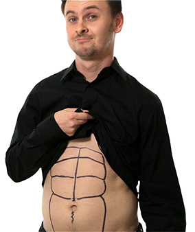 284x338 How To Draw Abs