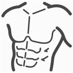 250x250 Abs Drawing Six Pack, Picture