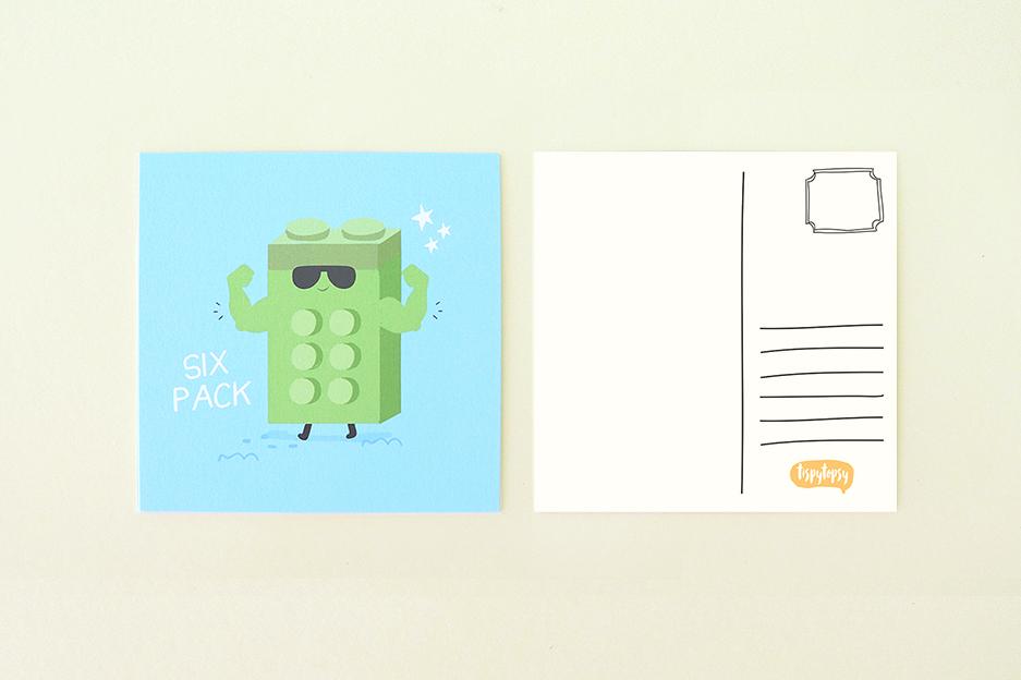 937x624 Six Pack Postcard Naiise