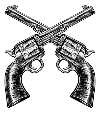 Six Shooter Drawing | Free download on ClipArtMag