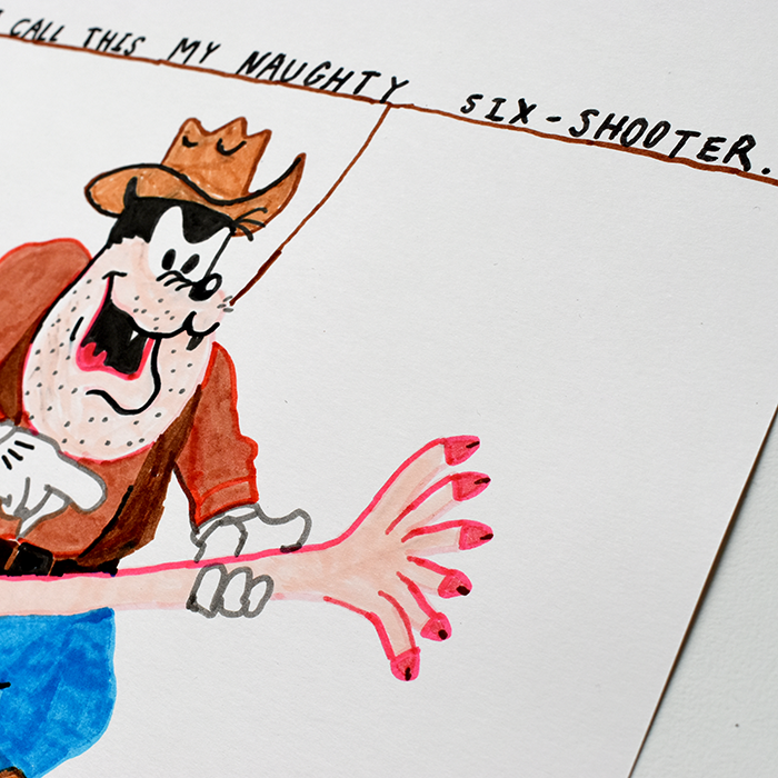 700x700 i call this my naughty six shooter'