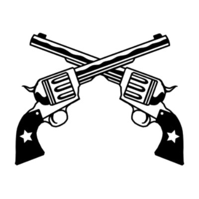 400x400 pistol clipart six shooter