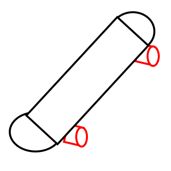 350x350 Drawing A Cartoon Skateboard