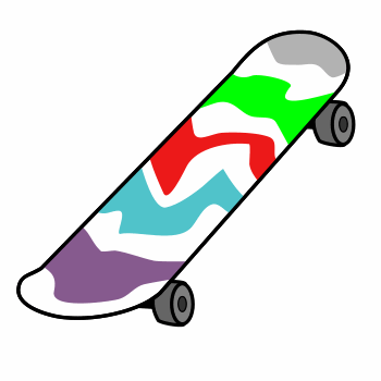 350x350 Drawing A Cartoon Skateboard Drawing Easy Drawings, Drawings