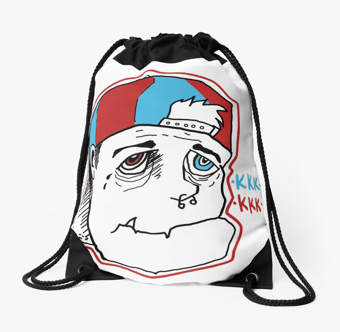 1435x1404 Skater Boy Drawstring Bags