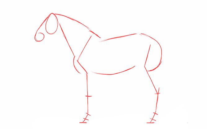 700x415 How To Draw And Animate Horses From Trot To Gallup
