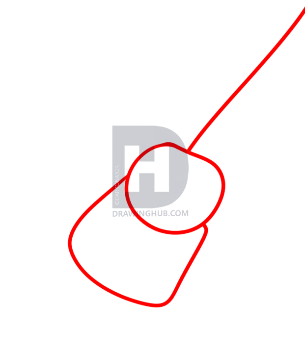 621x720 How To Draw Skeleton Hands, Step