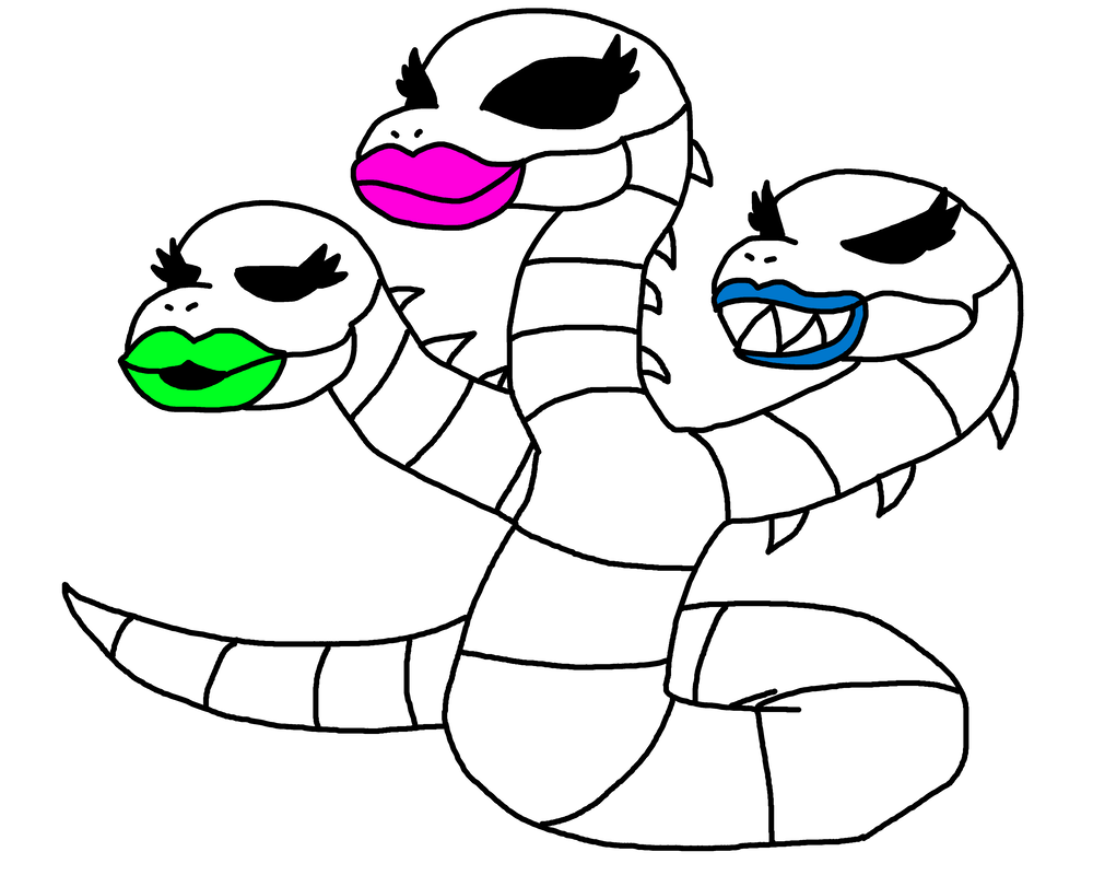 1000x800 Skeleton Snake Sisters Full Body