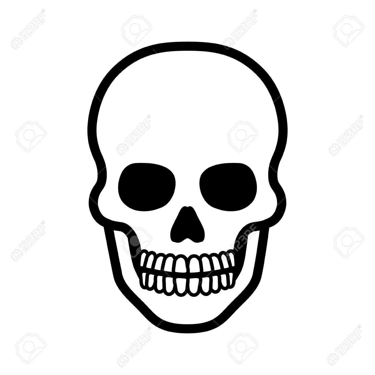 1300x1300 Death Clipart Skull Drawing Frames Illustrations Hd Images