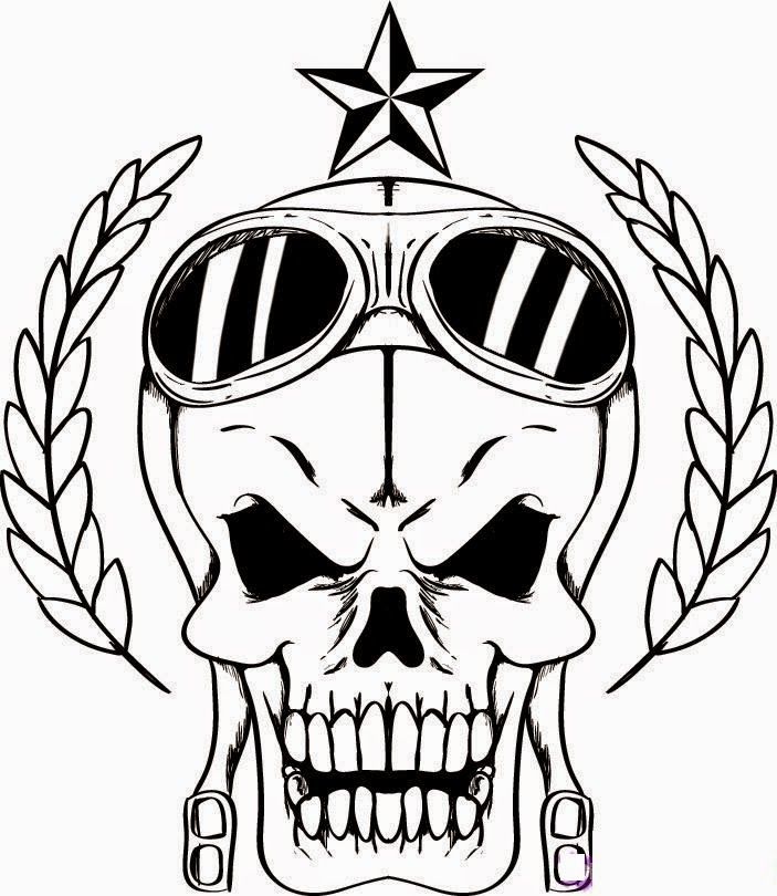 703x810 Skull Free Printable Coloring Pages