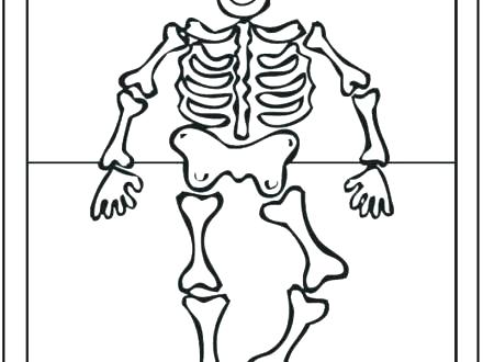 440x330 Coloring Pages For Boys Disney Halloween Dog Bones Bone