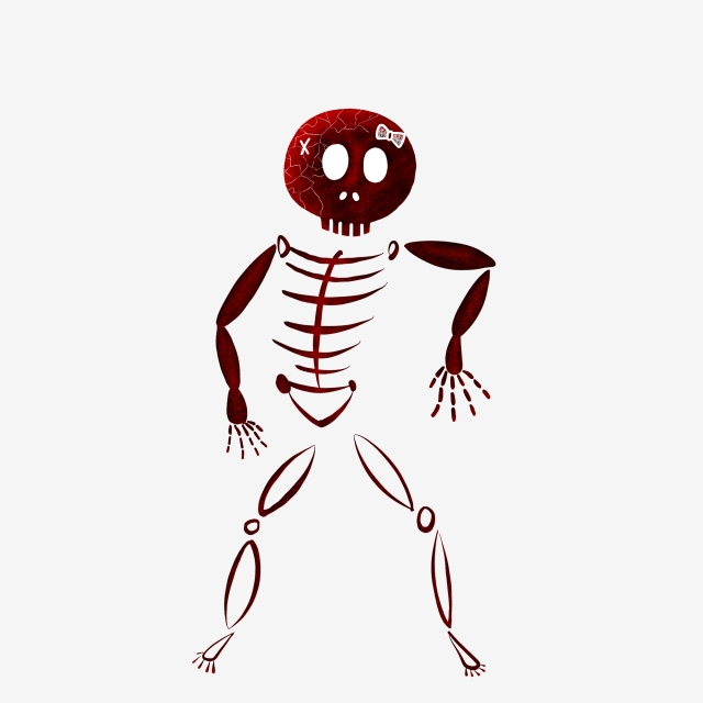 640x640 Dancing Skeleton Halloween Creative, Dancing Clipart, Halloween