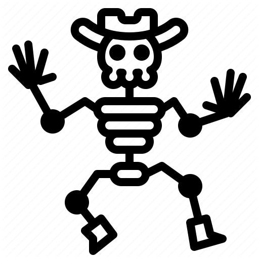 512x512 Bone, Halloween, Human, Scary, Skeleton Icon
