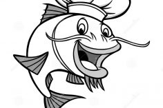 236x157 Free Catfish Drawing Step