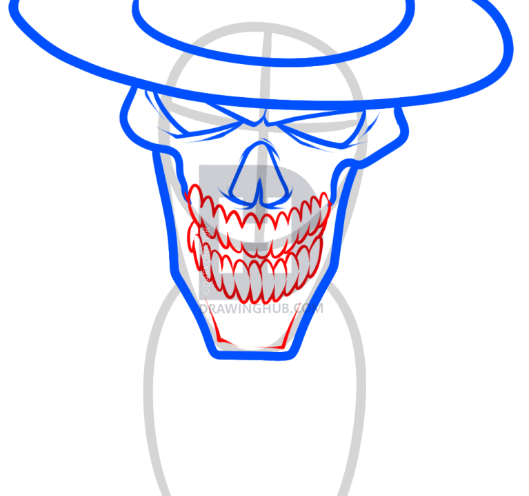 767x720 How To Draw Skulduggery Pleasant, Skulduggery Pleasant, Step