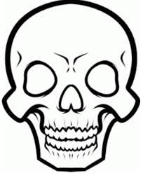 204x247 Image Result For Draw Skeleton Easy Mav Skeleton Face