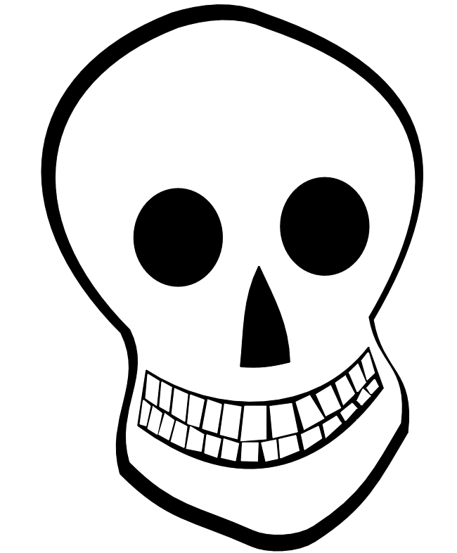 650x786 Skeleton Clipart Face For Free Download And Use In Presentations