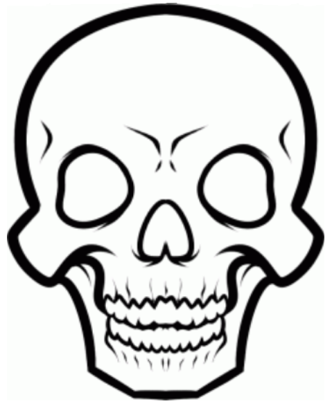 479x587 Ways To Improve Drawing How To Draw Skeleton Face And Skull