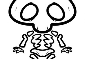300x210 How To Draw A Skeleton Step