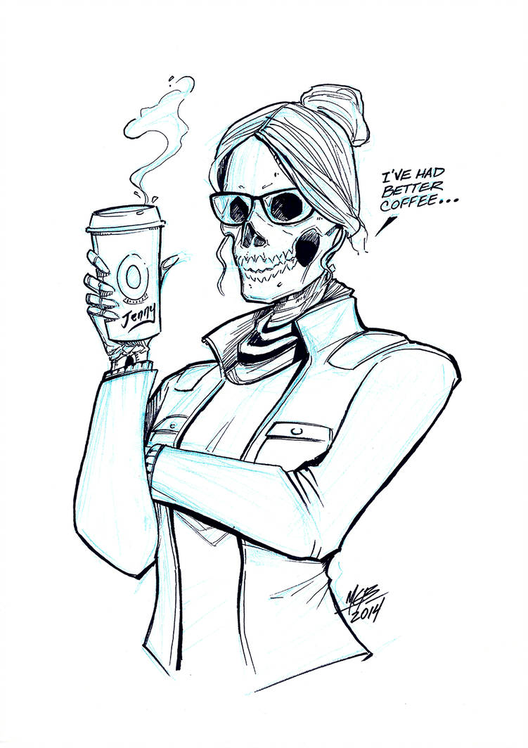 751x1064 Hipster Skeleton